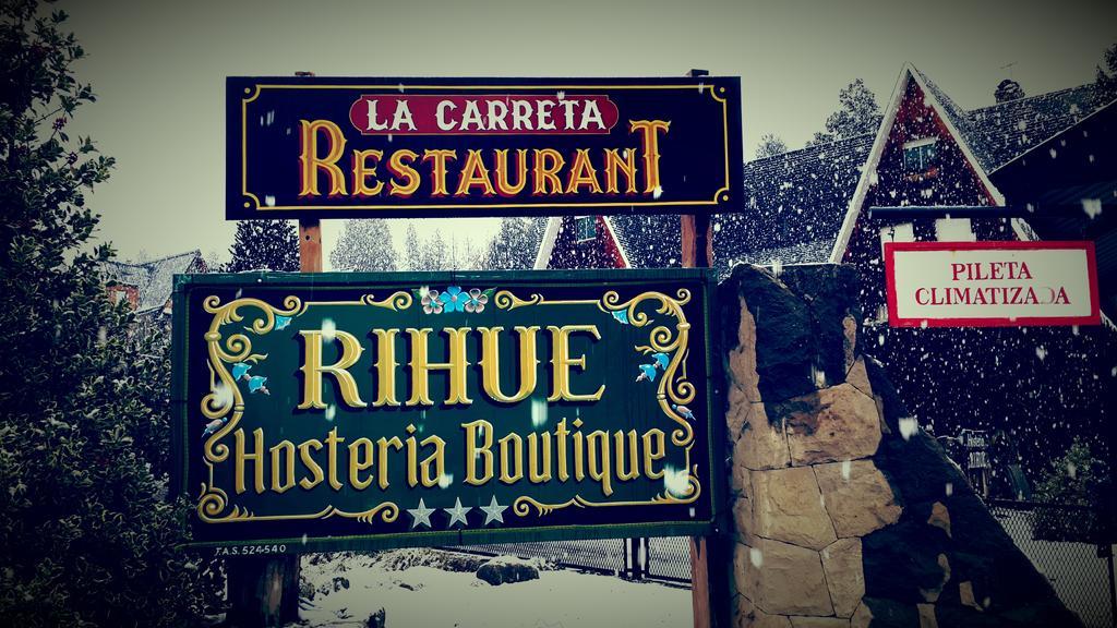 Hosteria Boutique Rihue San Carlos de Bariloche Eksteriør bilde